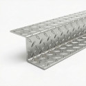 Z-Profil aus Riffelblech aus Aluminium nach Maß