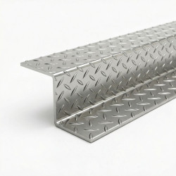 Profilo Z inox mandorlato| John Steel