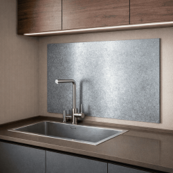 Gegalvaniseerde stalen spatwand op maat - Metalen wandbescherming