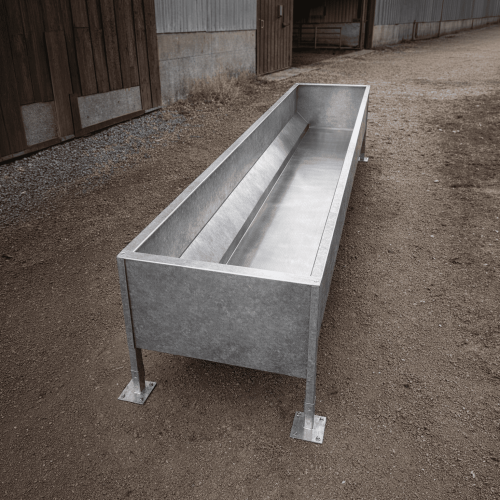 Piastra fondo mangiatoia inox spazzolato su misura - John Steel