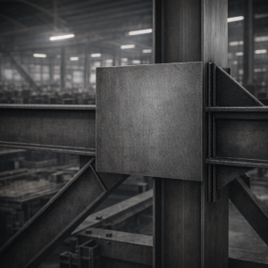 Custom raw steel reinforcement plates | John Steel