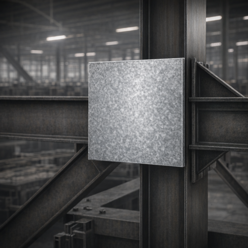 Placas de refuerzo en acero galvanizado a medida | John Steel