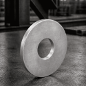 Rondelle aluminium larmé