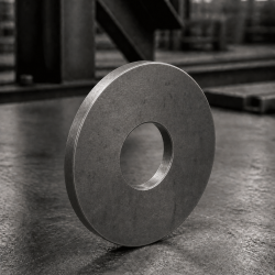 Custom raw steel washer | Laser cutting John Steel