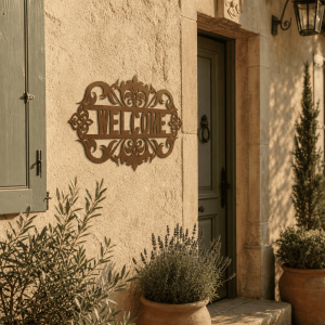 Decorazione murale Welcome prestige su misura | John Steel