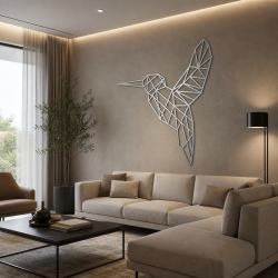 Custom hummingbird metal wall decoration | John Steel