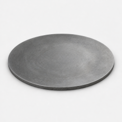 Plaque plancha ronde électrique inox brut sur mesure| John Steel