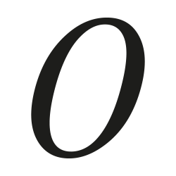 Hausnummer cursive sans nach maß : 0 | John Steel