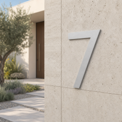 Numero civico Coolvetica su misura: 7 | John Steel
