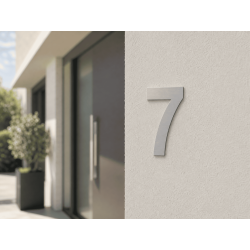 Numéro de maison Coolvetica 7 sur mesure - John Steel