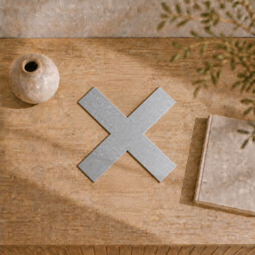 Custom galvanized steel cross | John Steel