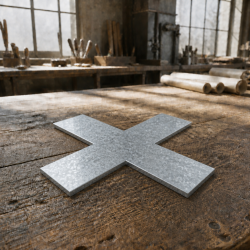 Croix en acier galvanisé sur mesure | John Steel