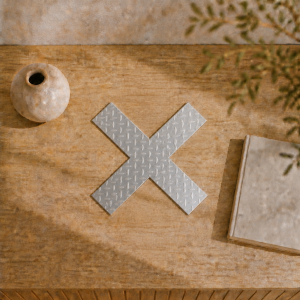 Croce in alluminio antiscivolo su misura | John Steel