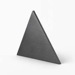 Custom raw steel reinforcement triangle | John Steel