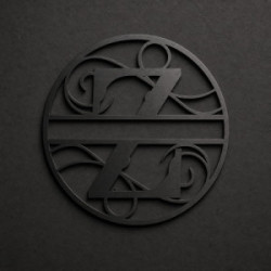 Gepersonaliseerd metalen monogram letter Z