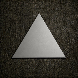 Triangle aluminium brut sur mesure | John Steel