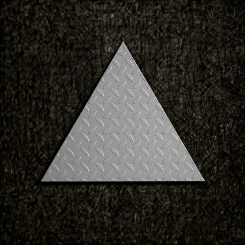 Triangle aluminium antidérapant sur mesure | John Steel