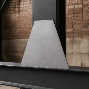 Trapezium rvs 316L onbehandeld op maat - Lasersnijden 316L