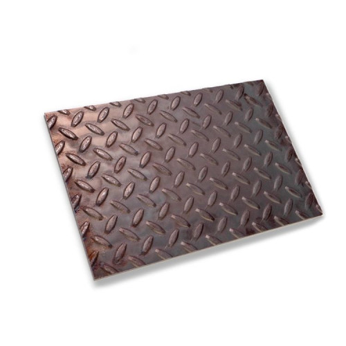 Raw Steel Tread Plate laser cut online service