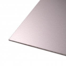 Placa de aluminio anodizado de textura suave