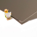 Folienbeschichtetes Aluminium roh