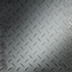 Placa de acero inoxidable 304L con acabado antideslizante