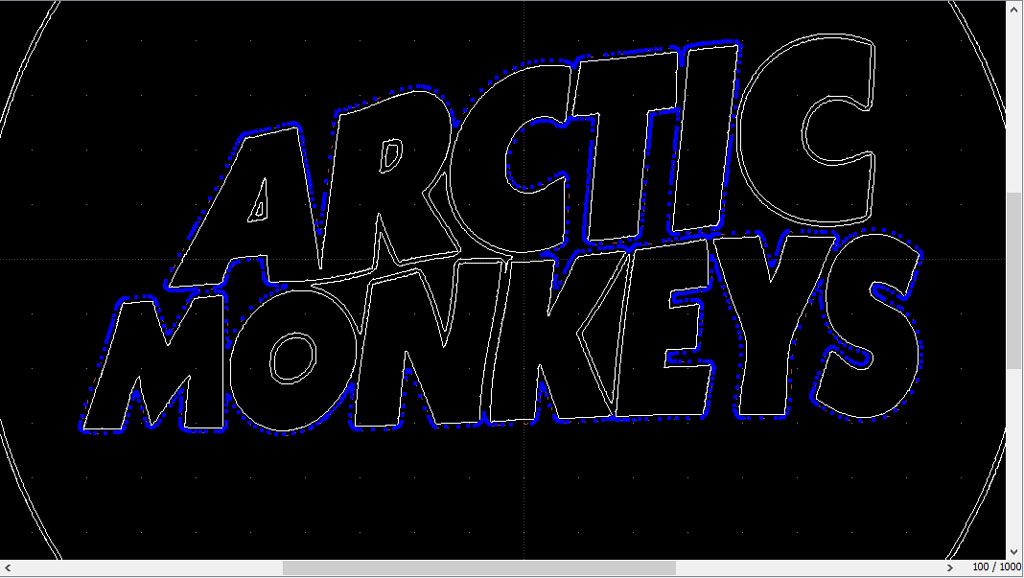 Vectorisation du logo Arctic Monkeys