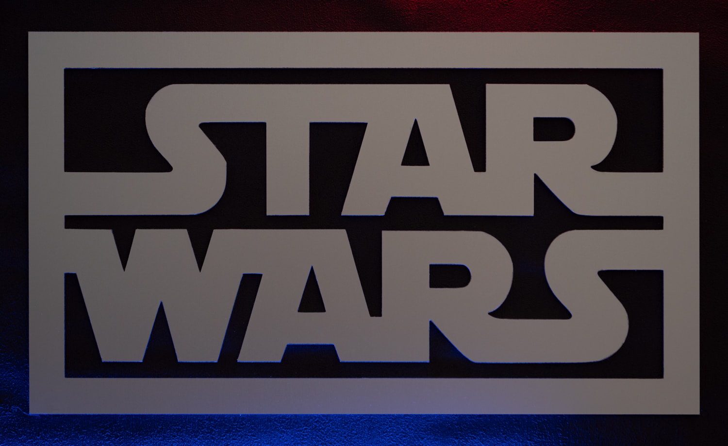 Découpe laser Logo Star Wars