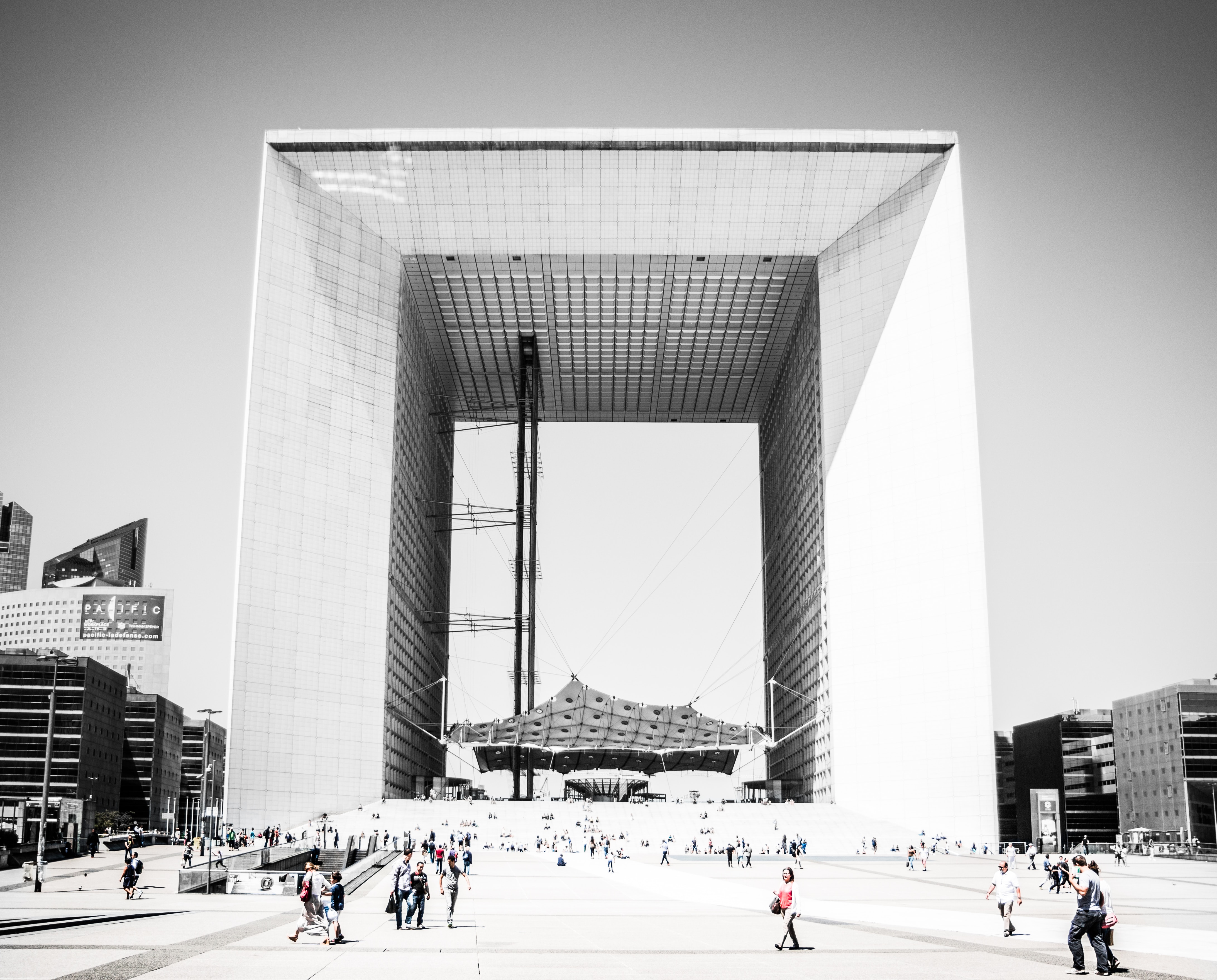 utilisation-aluminium-arche-de-la-defense-paris