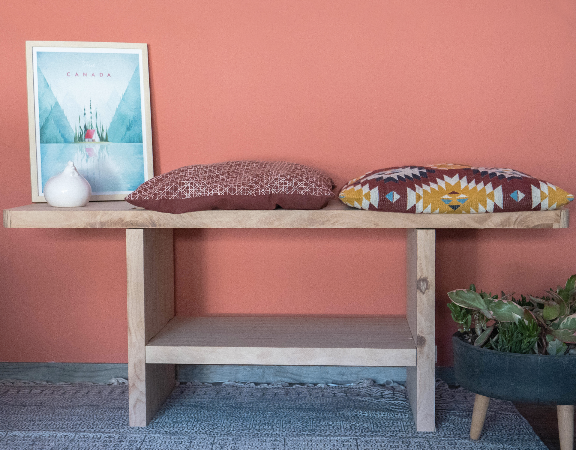 réaliser un banc en bois sur mesure