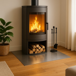 Bodenschutz für Kaminofen oder Kamin