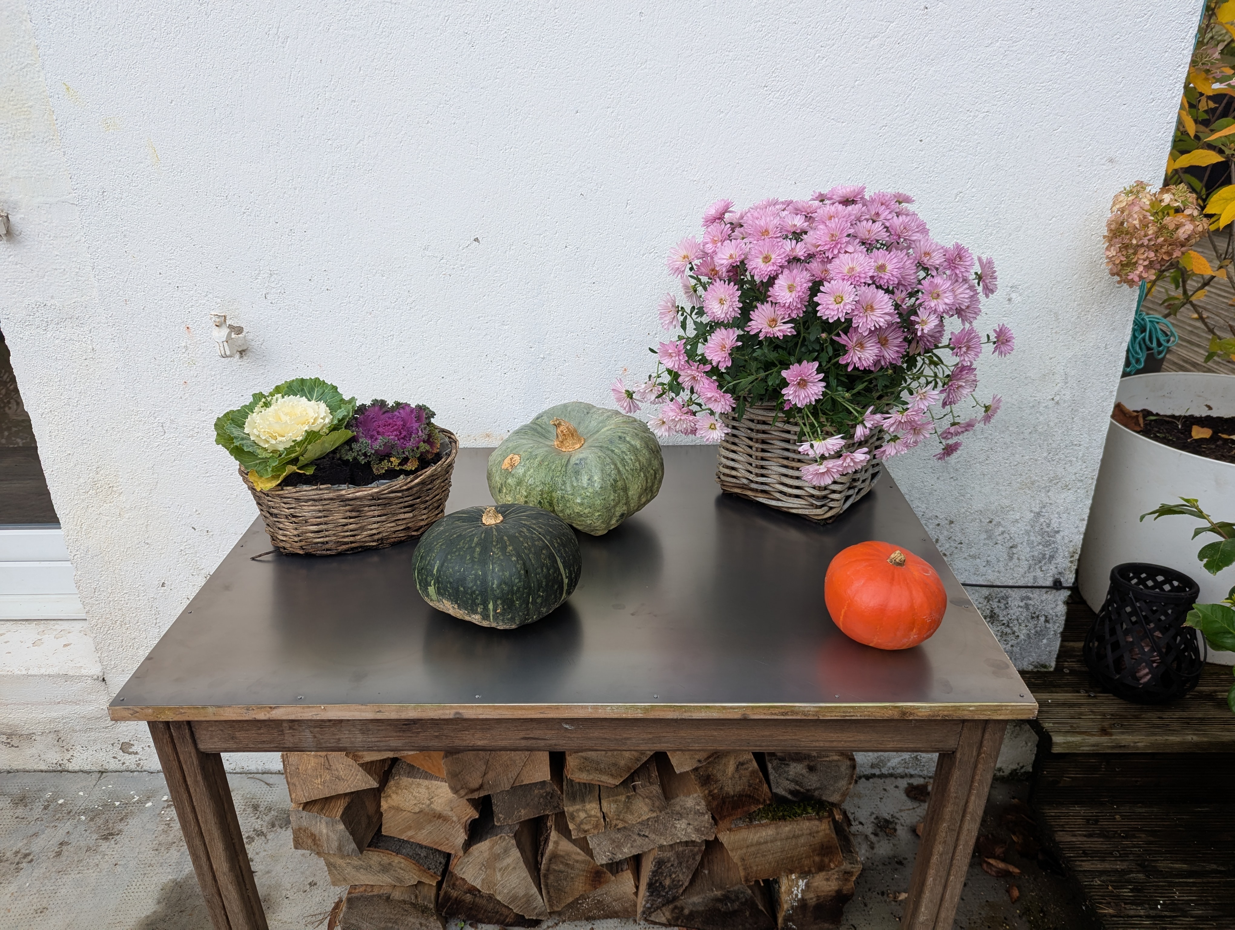 Restauration table acier corten - Acier corten