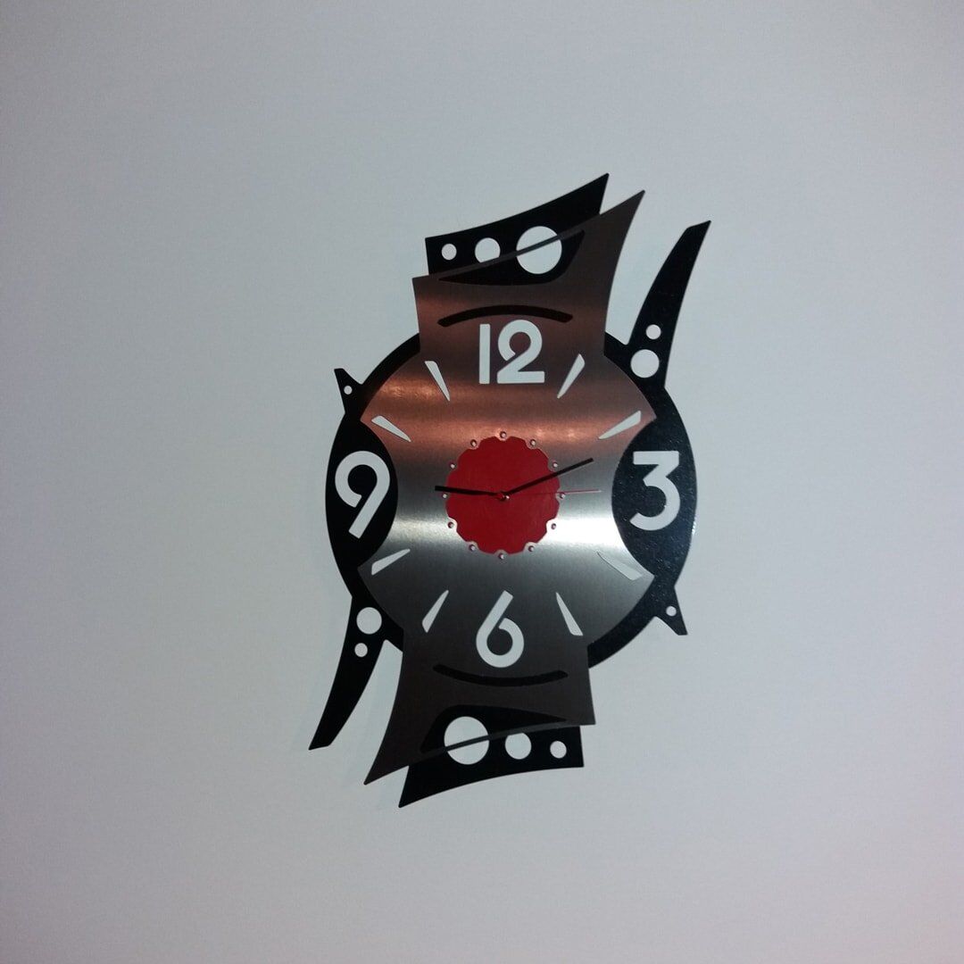 Custom Clock Made from a DXF File