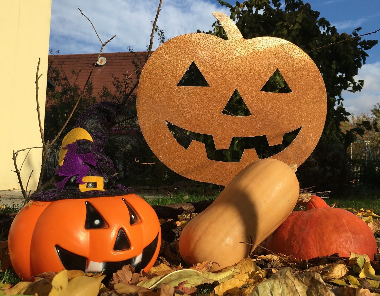 Custom Halloween: Corten Steel in Decoration