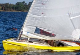 Restaurierung eines Aluminium-Mastfußes für ein Yole OK