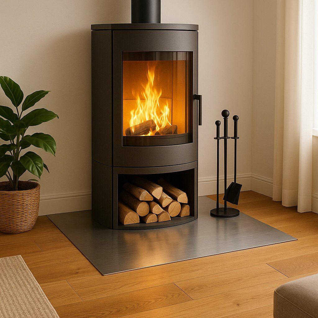 Wie wählt und montiert man eine Bodenschutzplatte für Ofen oder Kamin richtig?