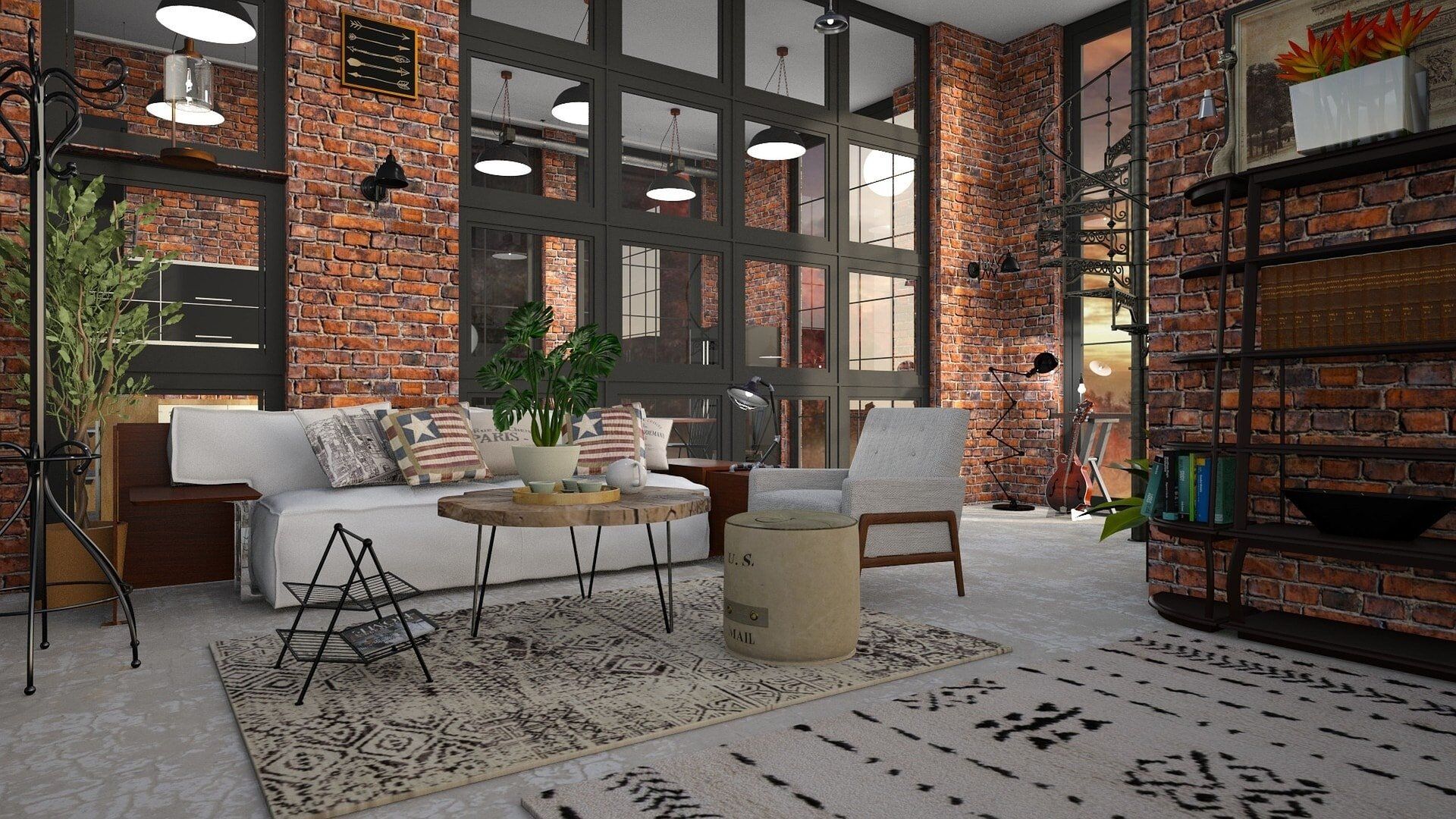 Le métal dans la déco pour un style industriel