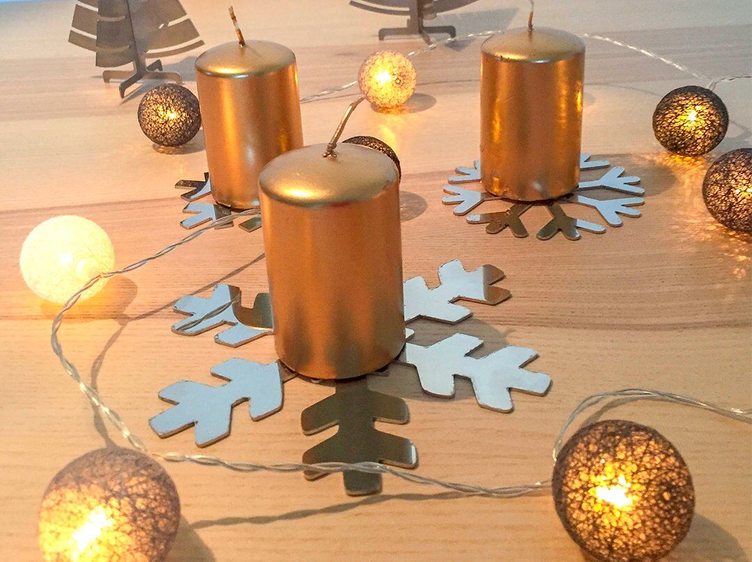 Ideias de decorações de Natal em metal para sua casa