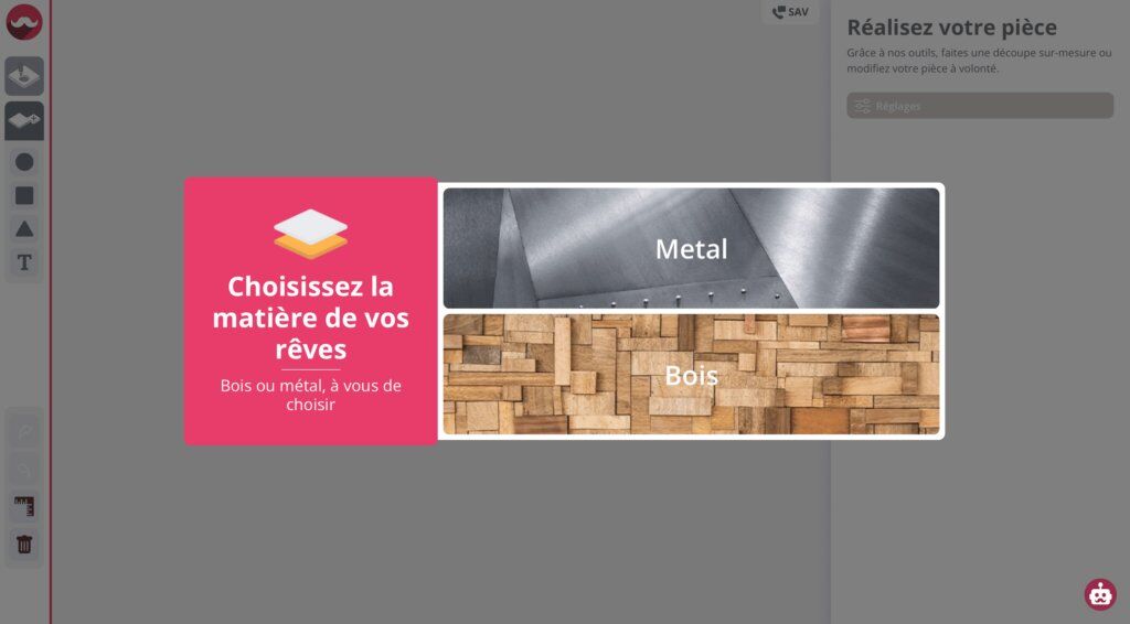 Guide d’utilisation de notre configurateur de découpe sur mesure : Créez votre pièce parfaite