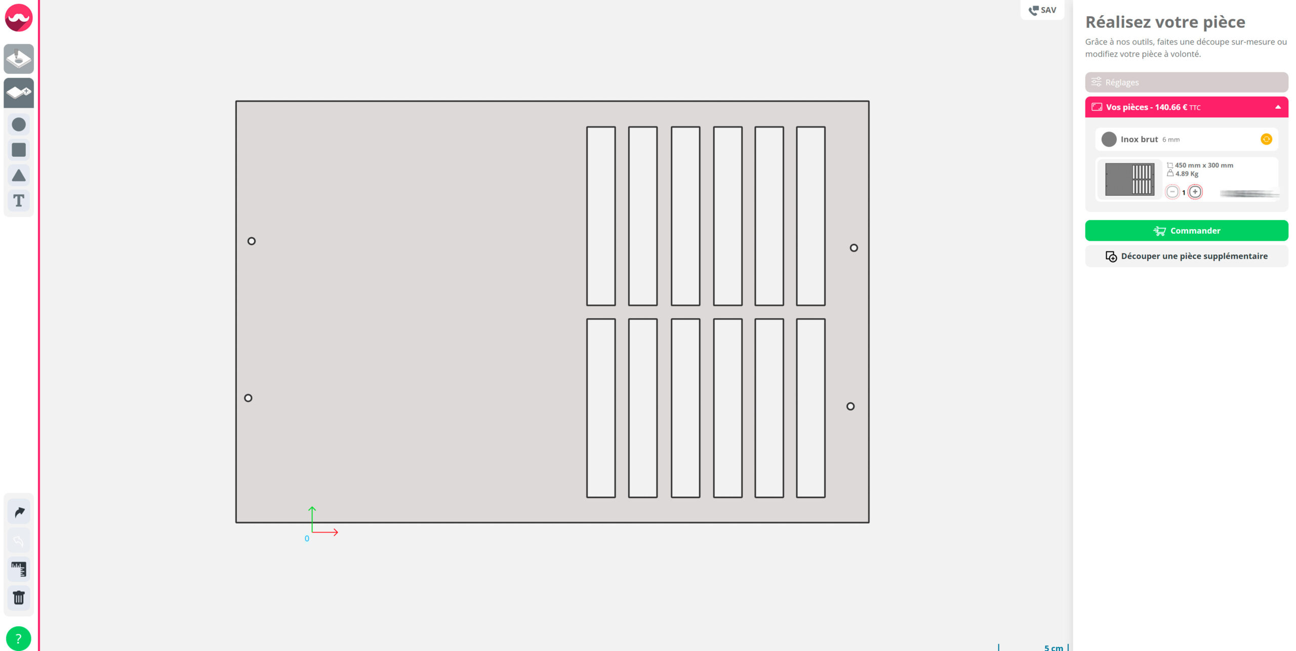 tutoriel trous pour grille de poignées plancha-mixte john steel