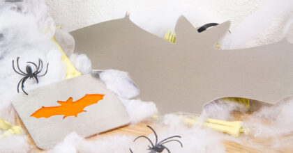 Halloween sur-mesure : Des chauves-souris en alu ou inox pour la déco