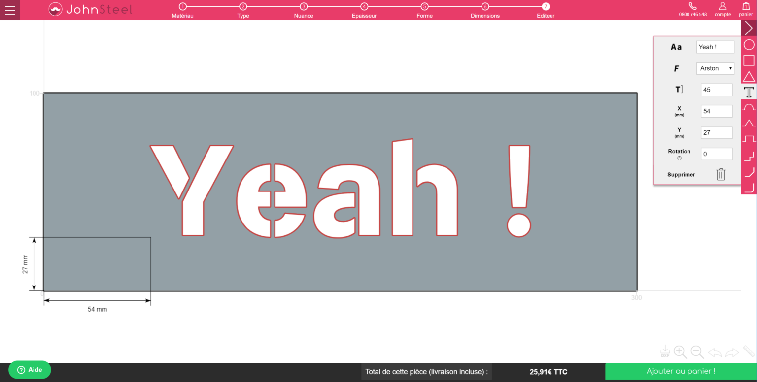 How to make a custom metal stencil