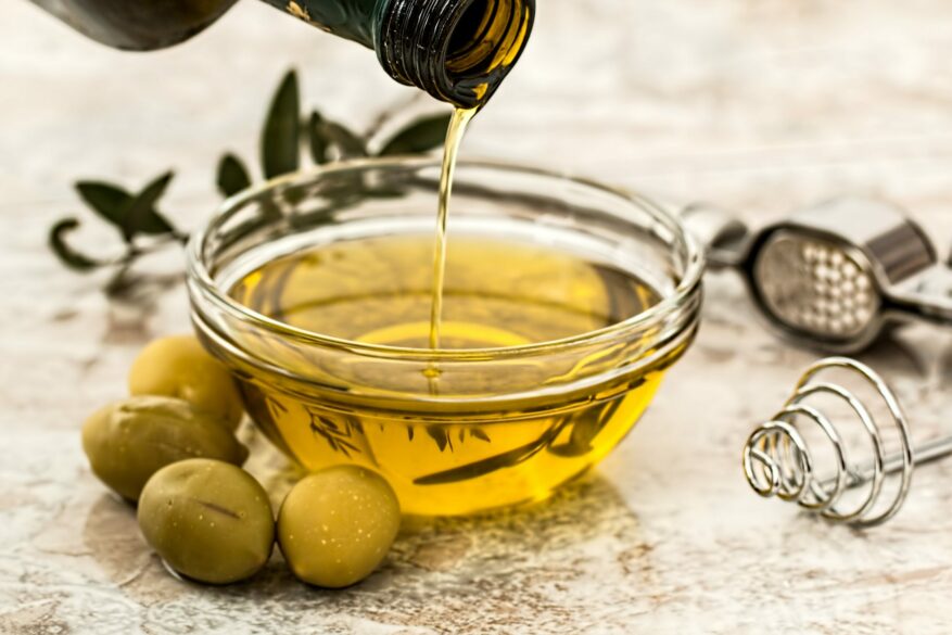 Recipient huile d'olive