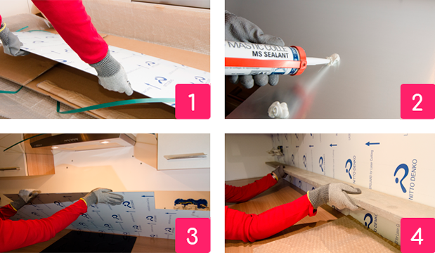 Wie installiert man eine Küchenrückwand aus Metall? - John Steel Mag