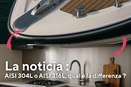 Qual è la differenza tra AISI 304L e 316L ?