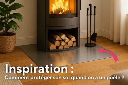 Comment bien choisir et poser une plaque de protection de sol pour poêle ou cheminée ?
