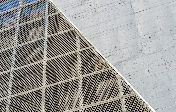 façades perforées en aluminium